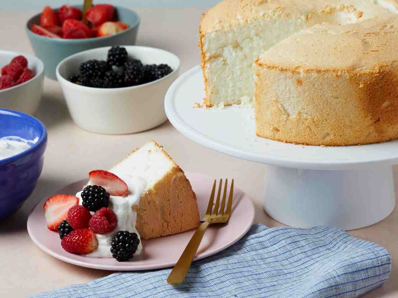 Enjoying Angel Food Cake While Minding Portion Size