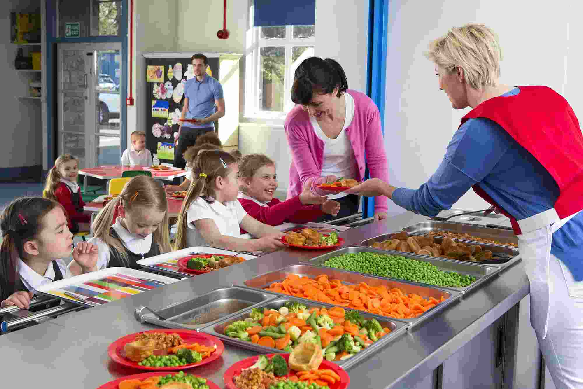 School Cafeteria Food