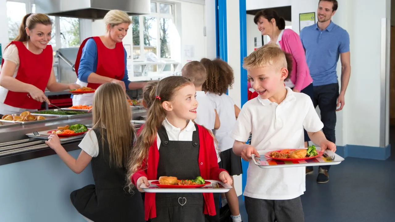 School Cafeteria Food