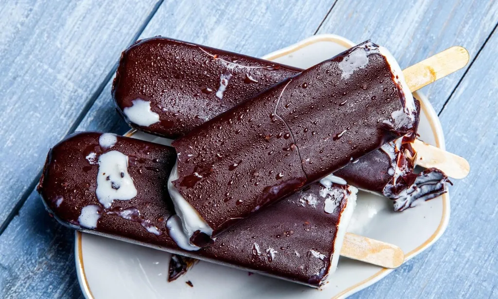 Ingredients Needed to Homemade Eskimo Pie Popsicles