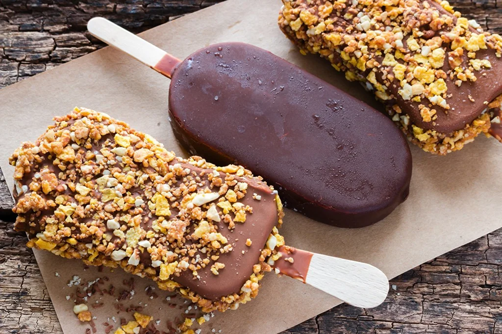 Creative Variations of Homemade Eskimo Pie Popsicles